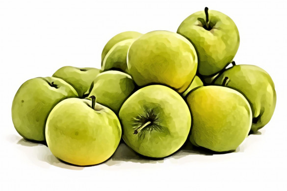 Food healthy apple vegetarian