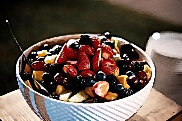 Assorted Fruits on Bowl