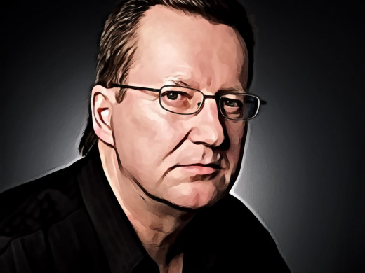 Man Wearing Eyeglasses