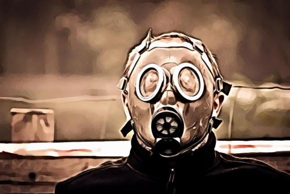 Silver Oxygen Mask